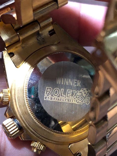 rolex daytona winner ad 1992